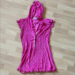 Beach Bunny Vibrant Pink Ruffled Swimwear